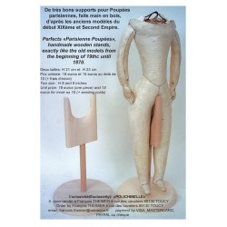 Wooden doll stand 21